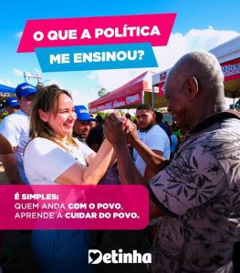 Detinha destaca compromisso com a população e reforça atuação próxima aos maranhenses