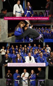 Detinha e Aldir Jr. destacam impacto social do Projeto Spartan durante visita à Vila Fumacê
