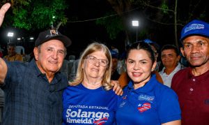 Solange Almeida reforça alianças e amplia apoio em Sítio Novo