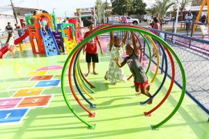 Fred Campos entrega nova Praça do Novo Horizonte com mais de 9 mil m² de lazer, esporte e inclusão em Paço do Lumiar