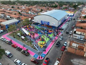Fred Campos entrega nova Praça do Novo Horizonte com mais de 9 mil m² de lazer, esporte e inclusão em Paço do Lumiar