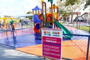Fred Campos entrega nova Praça do Novo Horizonte com mais de 9 mil m² de lazer, esporte e inclusão em Paço do Lumiar